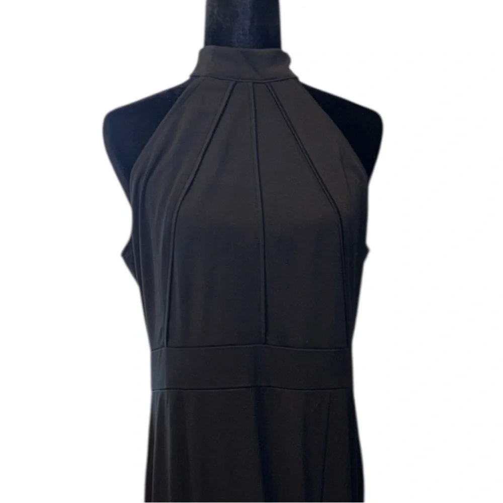 🆕Women's Elegant Halter Neck Sleeveless Mermaid Long Evening Dress - Picture 8 of 14